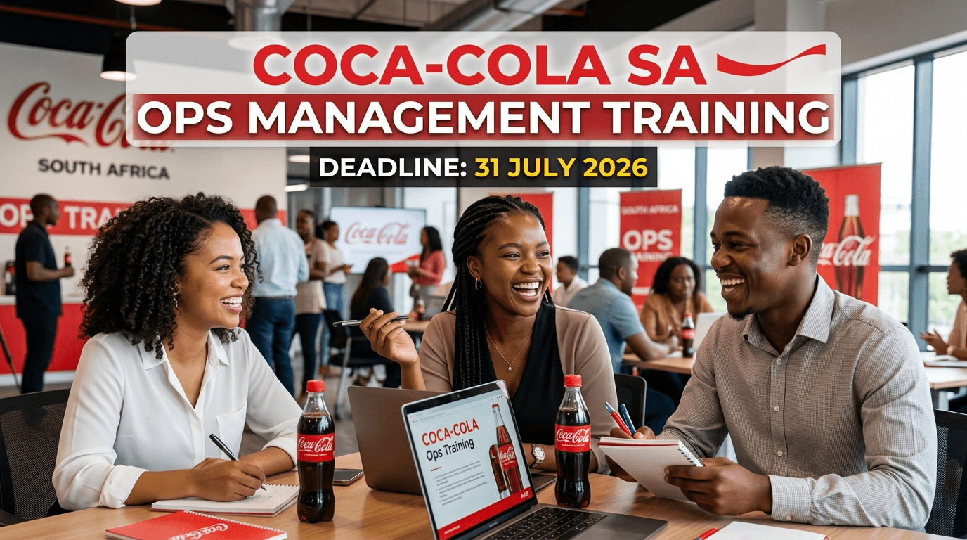 Coca-Cola SA Ops Management Training – Deadline 31 July 2026
