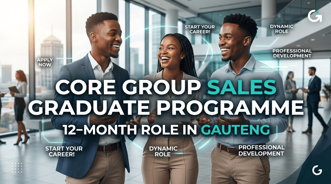 Core Group Sales Graduate Programme – 12‑Month Role in Gauteng