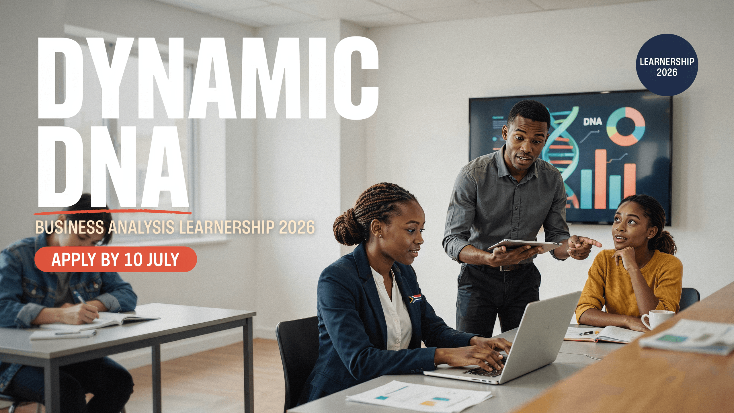 Dynamic DNA Business Analysis Learnership 2026 – Apply by 10 July