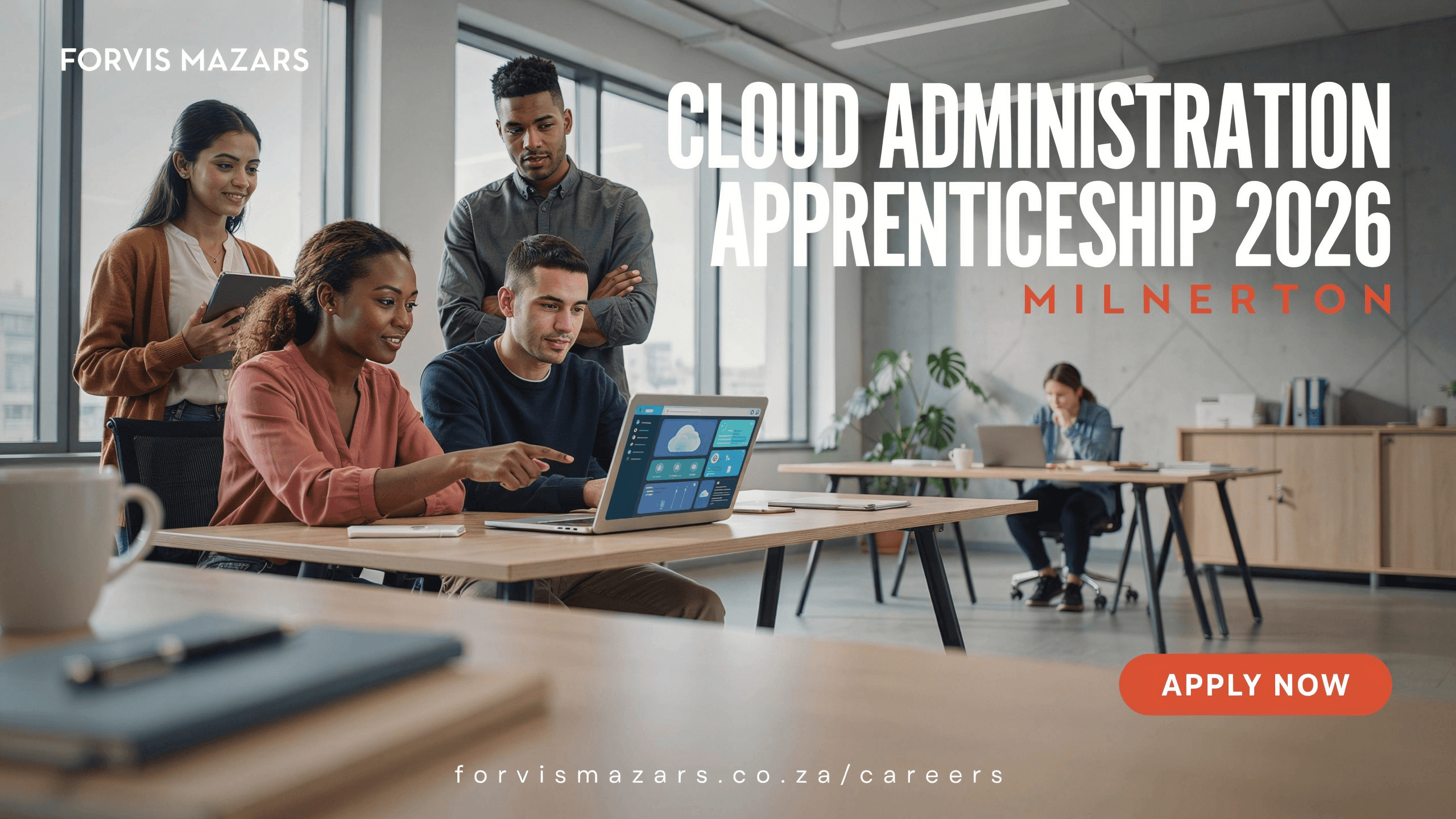 Forvis Mazars Cloud Administration Apprenticeship 2026 – Milnerton