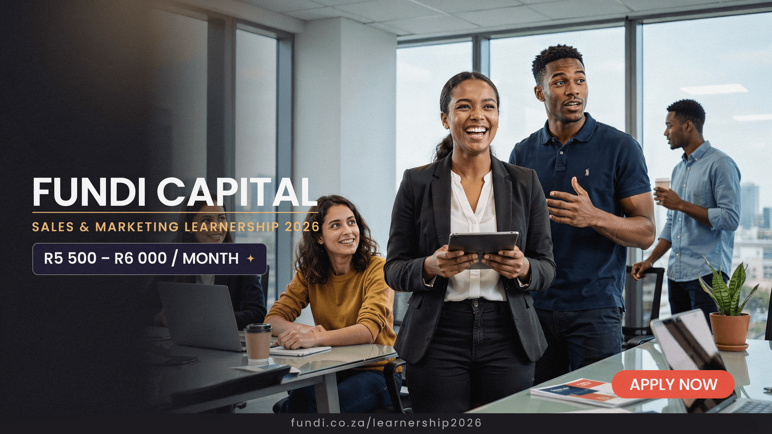 Fundi Capital Sales & Marketing Learnership 2026 – R5 500‑R6 000