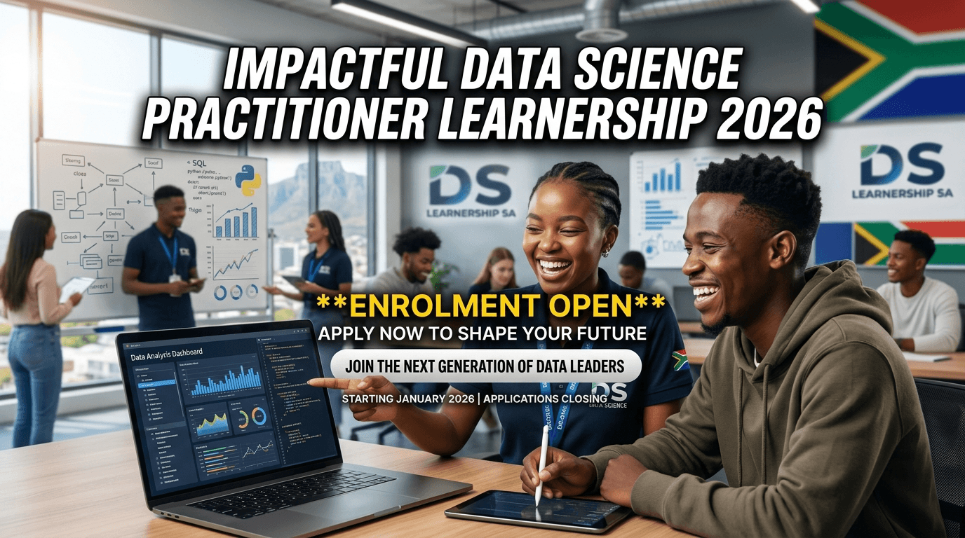 Impactful Data Science Practitioner Learnership 2026 – Enrolment