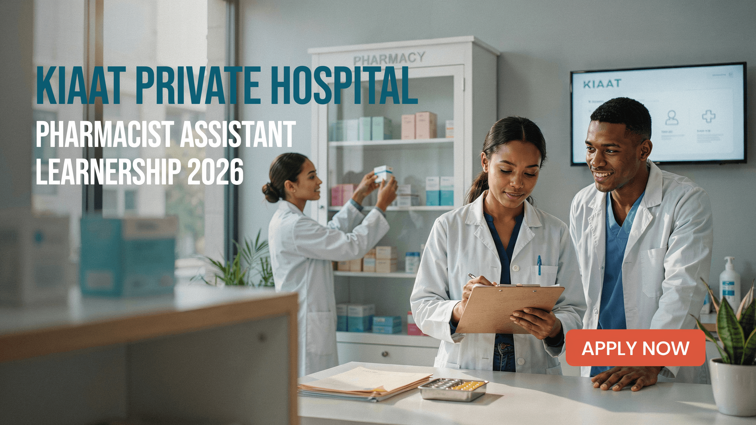 Kiaat Private Hospital Pharmacist Assistant Learnership 2026 – Apply