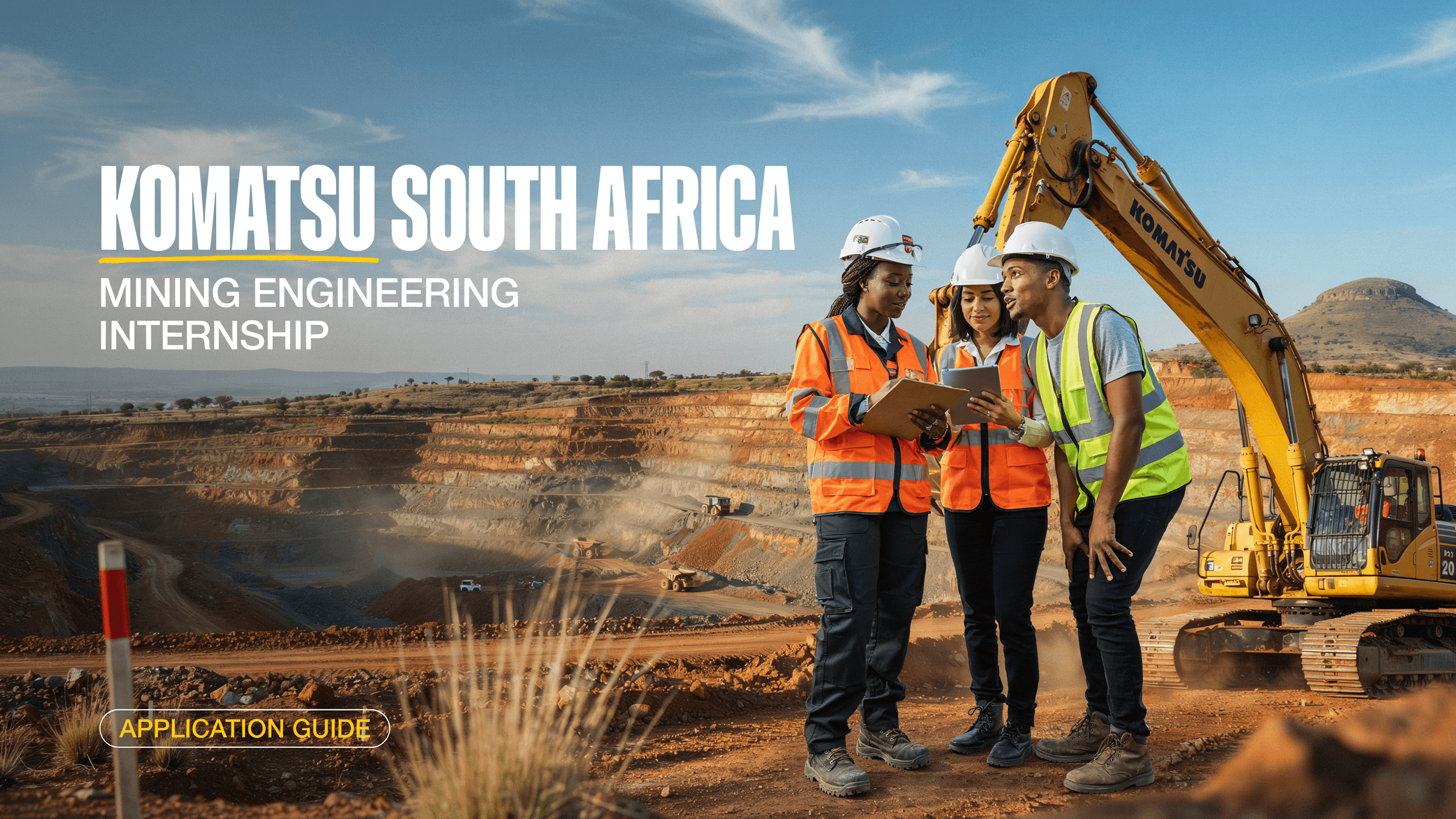 Komatsu South Africa Mining Engineering Internship – Application Guide