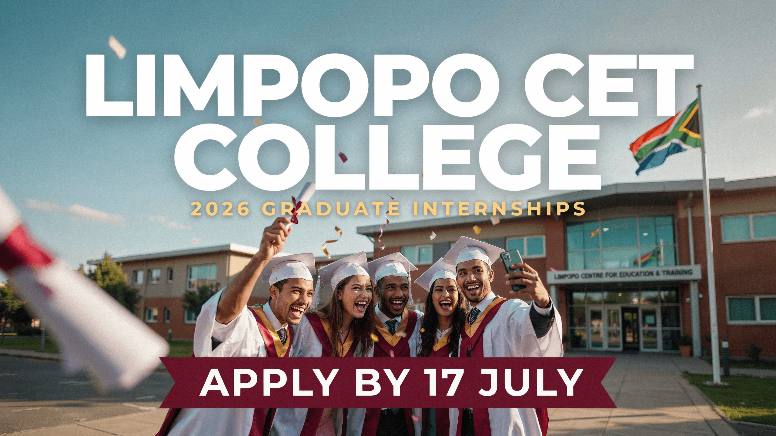 Limpopo CET College 2026 Graduate Internships – Apply by 17 July