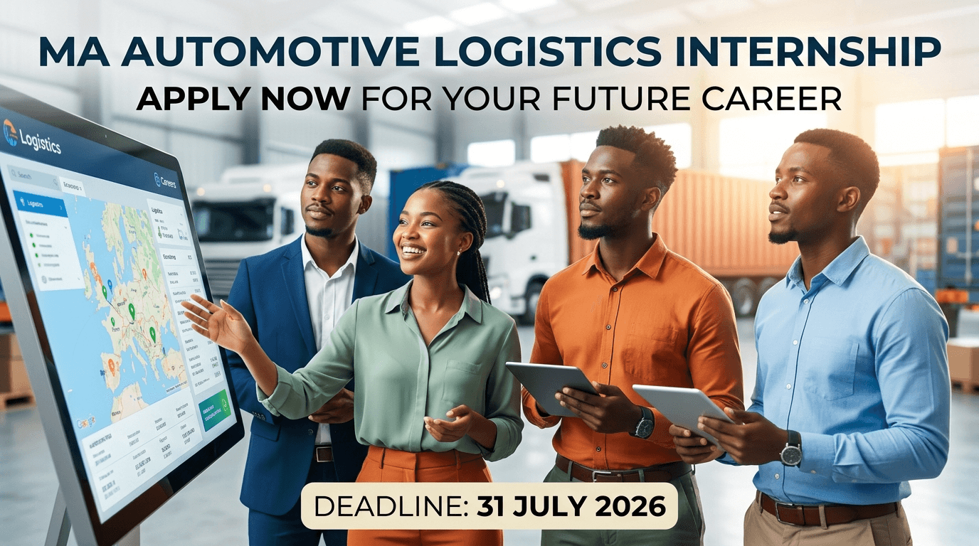 MA Automotive Logistics Internship – Apply by 31 July 2026