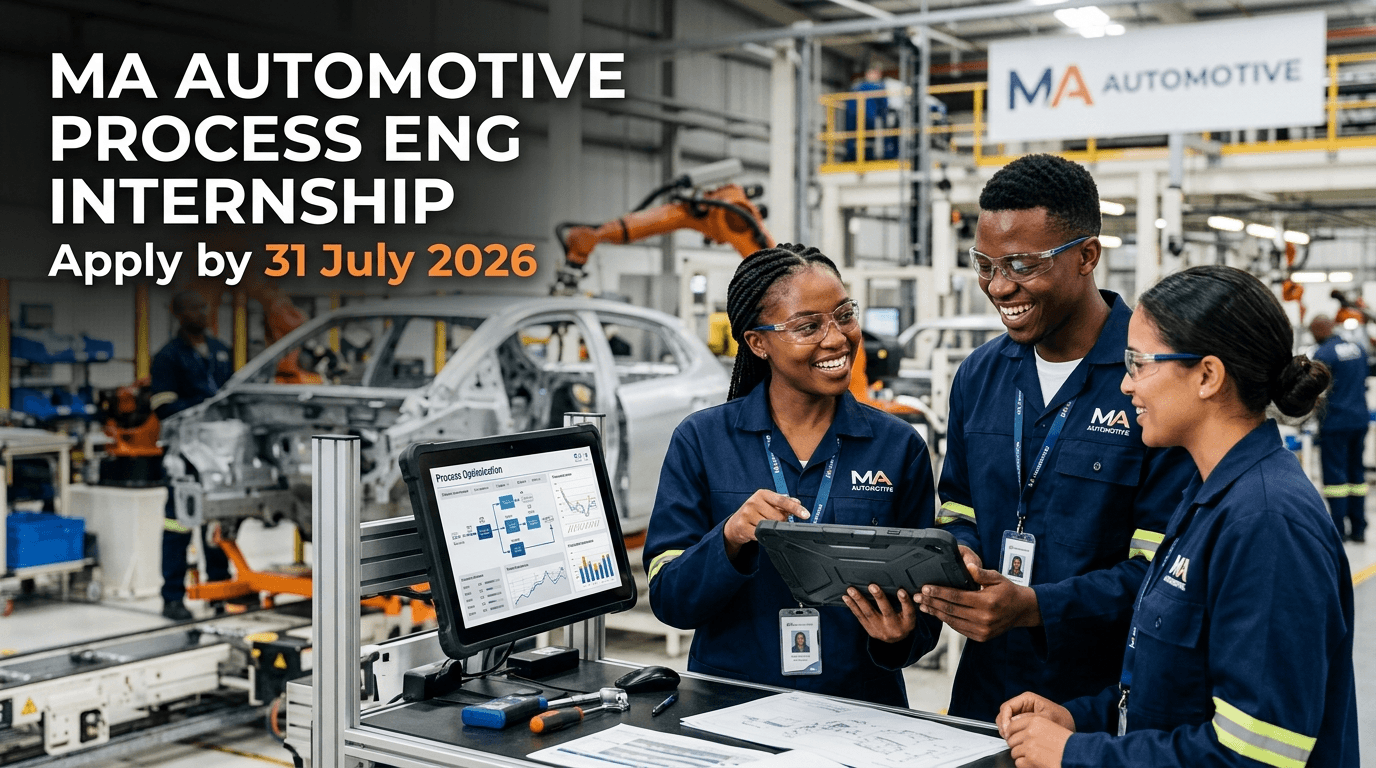 MA Automotive Process Eng Internship – Apply by 31 July 2026