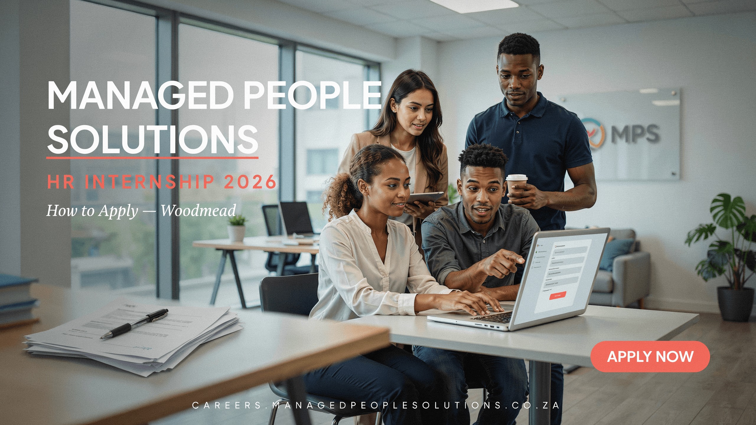 Managed People Solutions HR Internship 2026 – How to Apply (Woodmead)