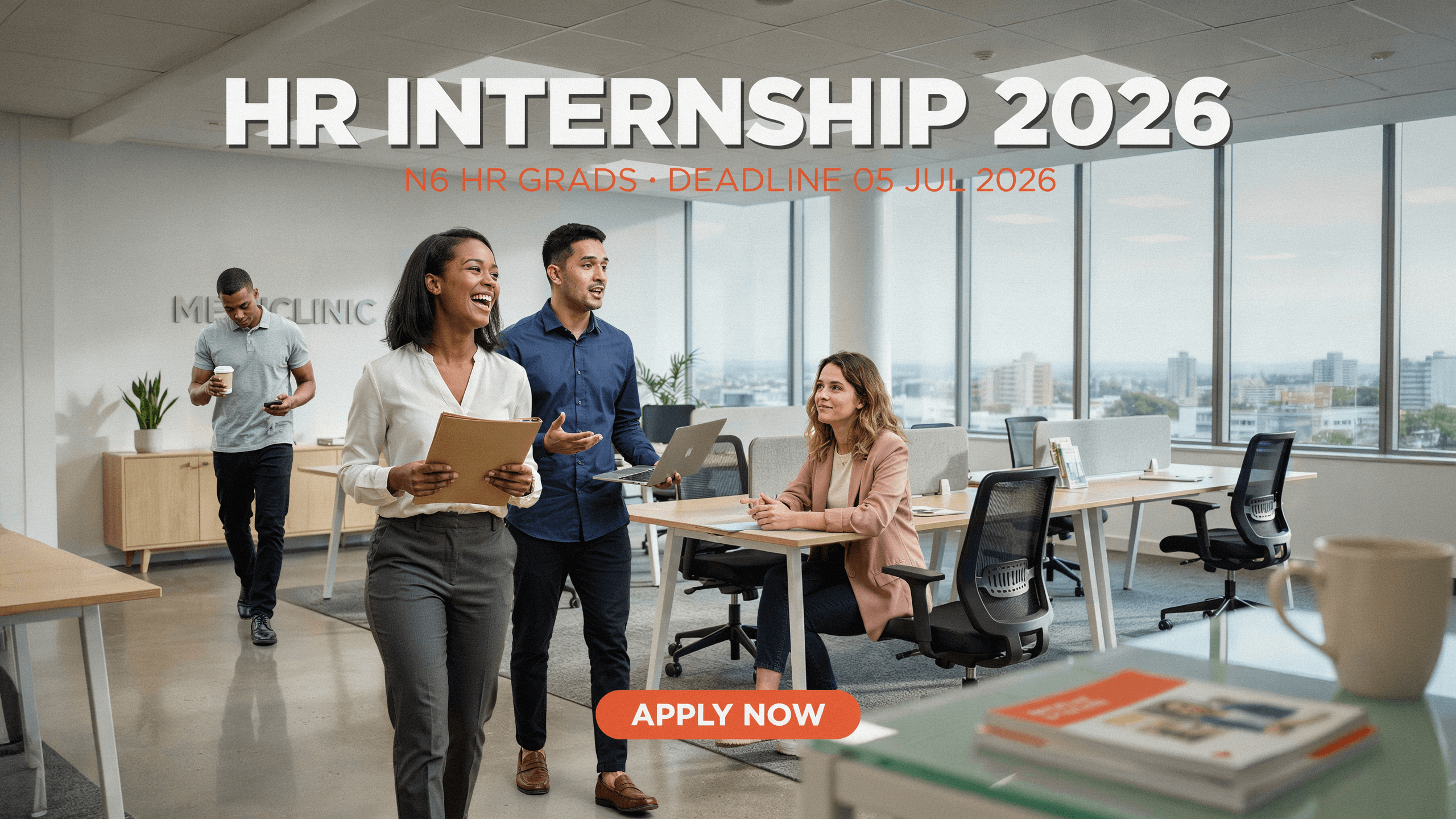 Mediclinic HR Internship 2026 – N6 HR grads, Deadline 05 Jul 2026