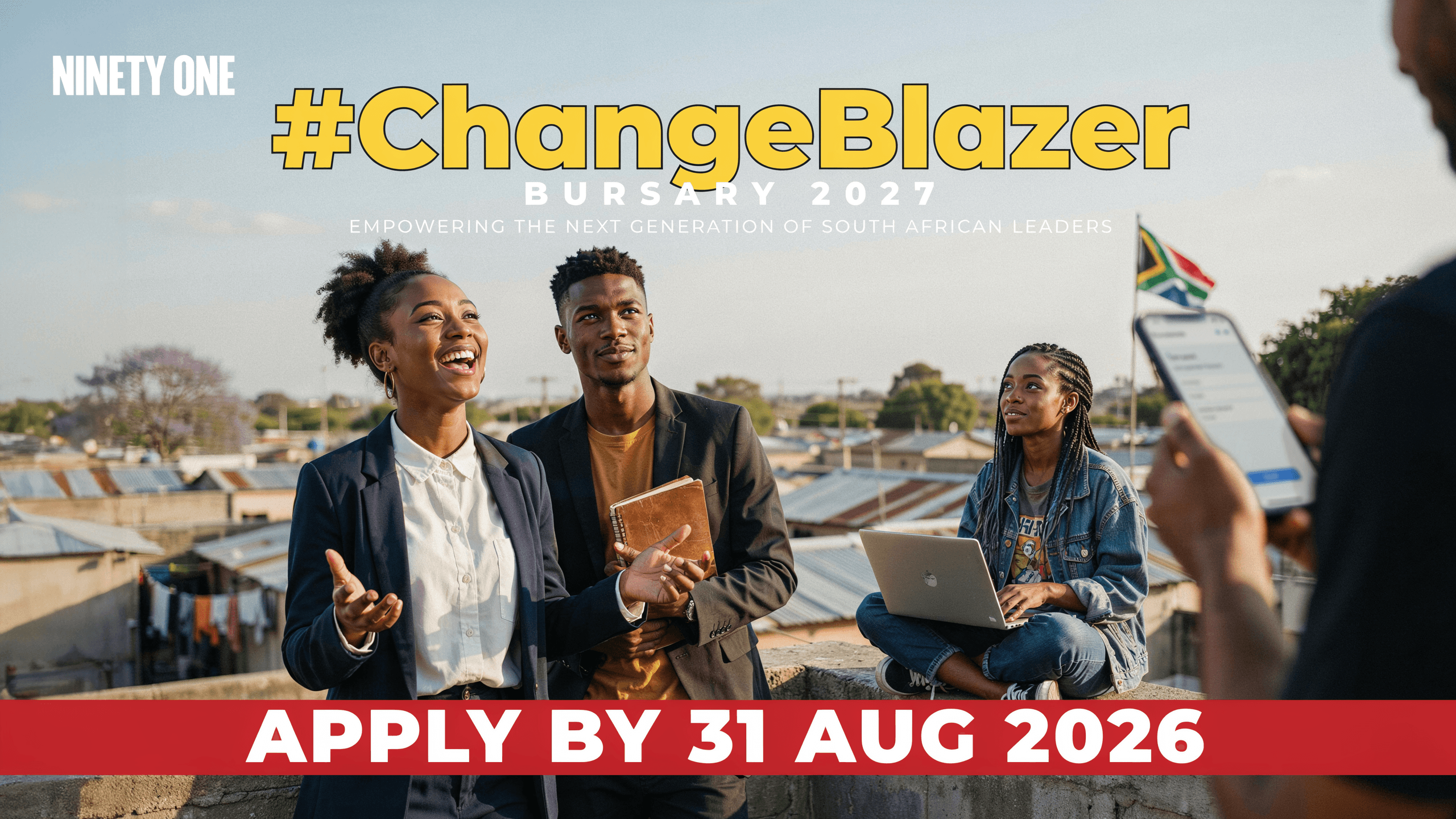 Ninety One #Changeblazer Bursary 2027 – Apply by 31 Aug 2026