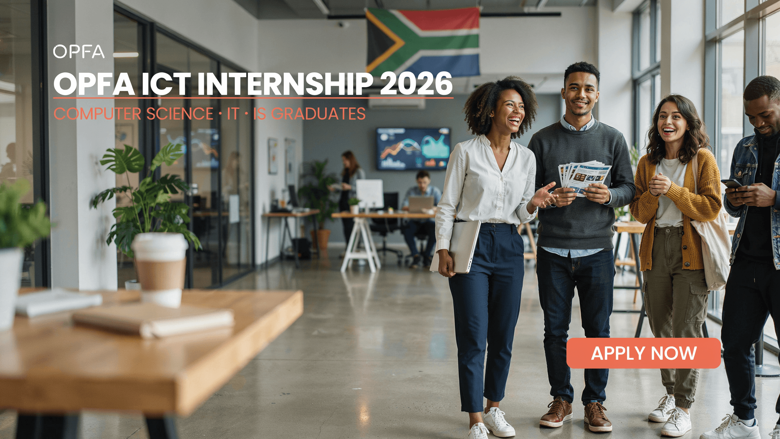 OPFA ICT Internship 2026 – Computer Science, IT & IS Graduates