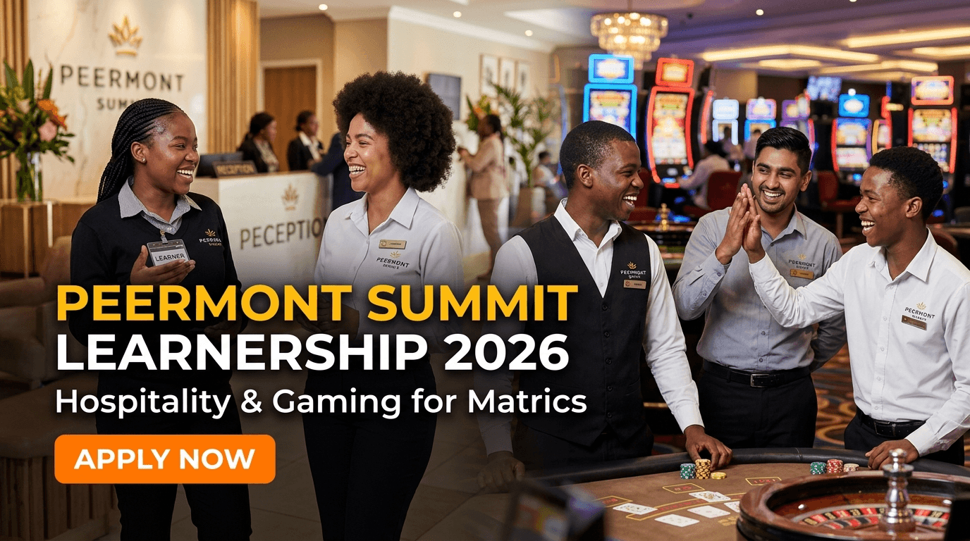 Peermont Summit Learnership 2026: Hospitality & Gaming for Matrics