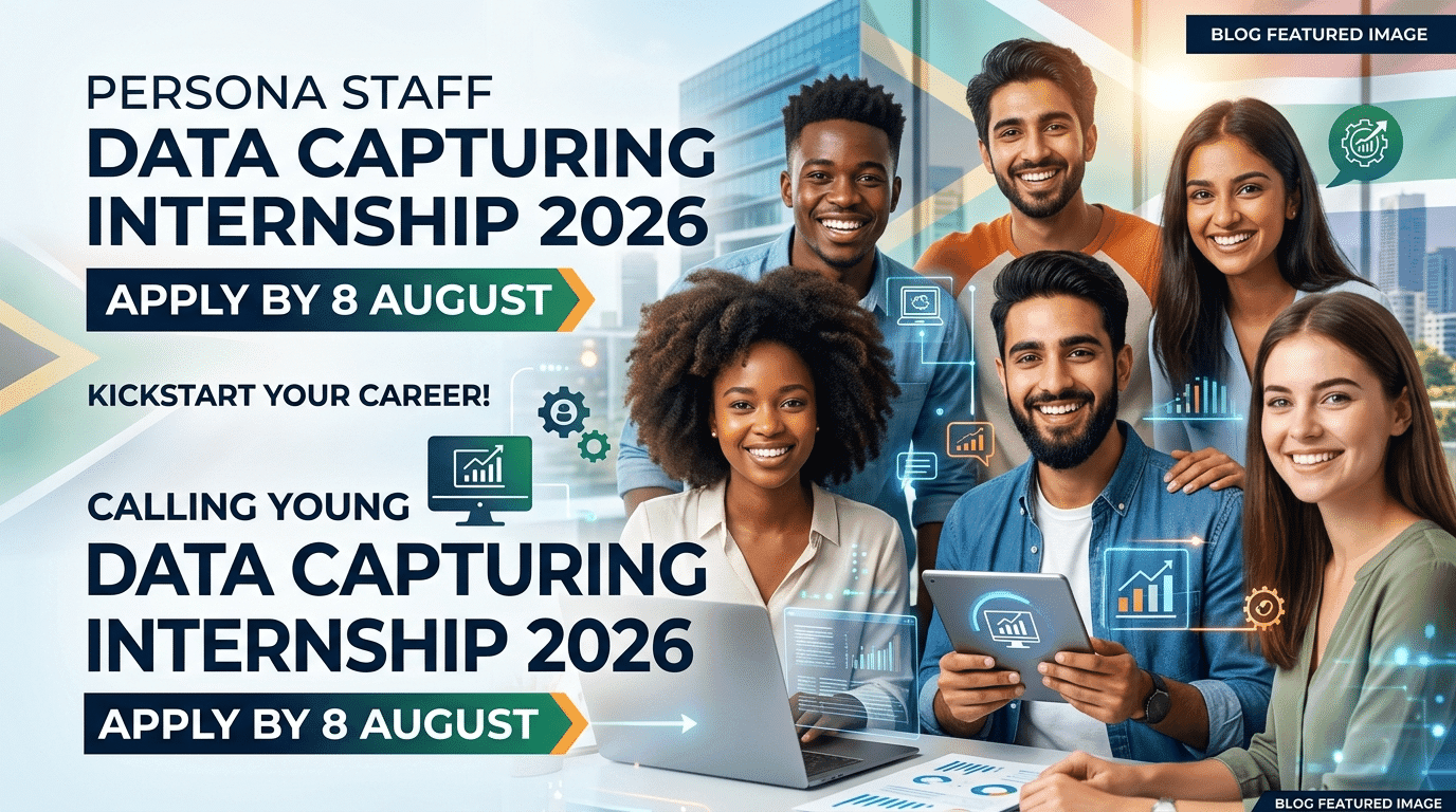 Persona Staff Data Capturing Internship 2026 – Apply by 8 August