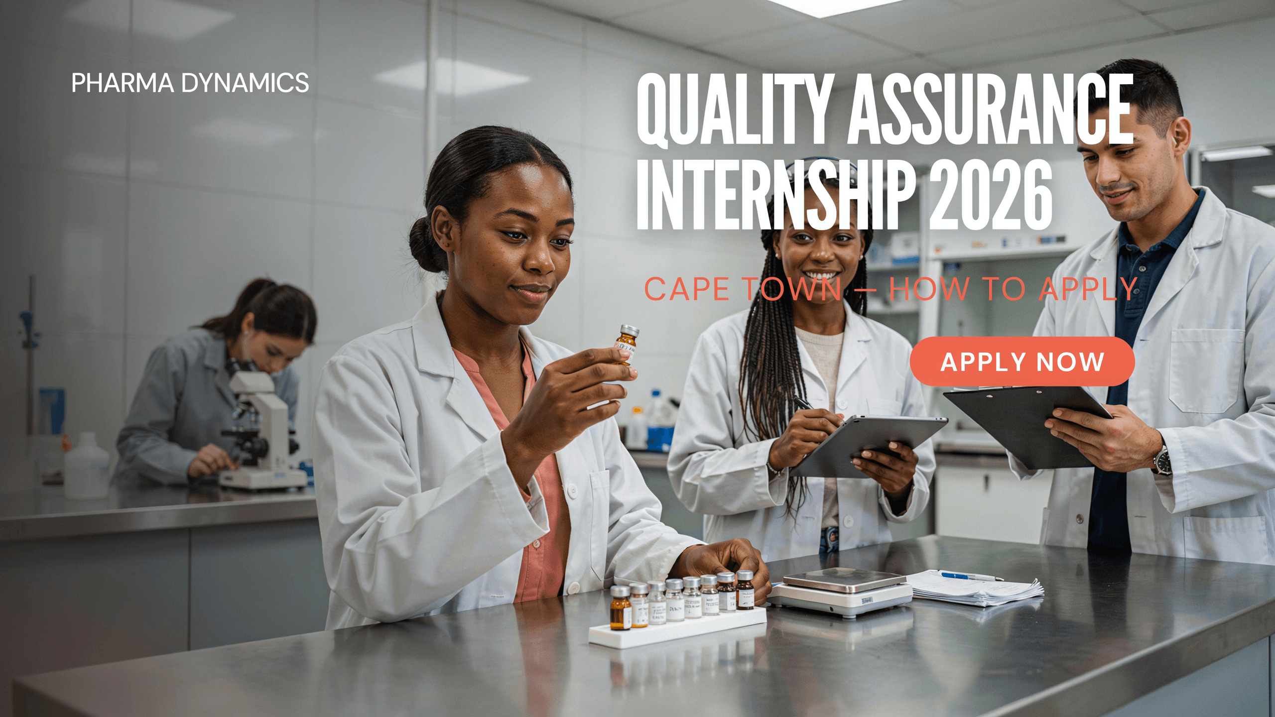 Pharma Dynamics Quality Assurance Internship 2026 – Cape How to Apply