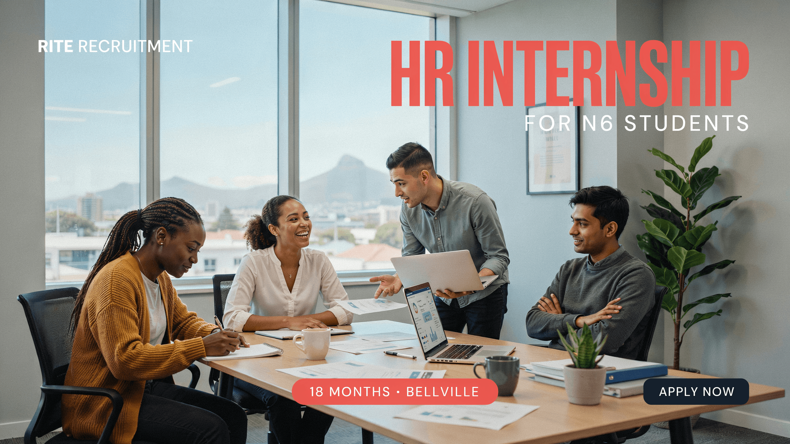 Rite Recruitment HR Internship for N6 Students - 18 months in Bellville