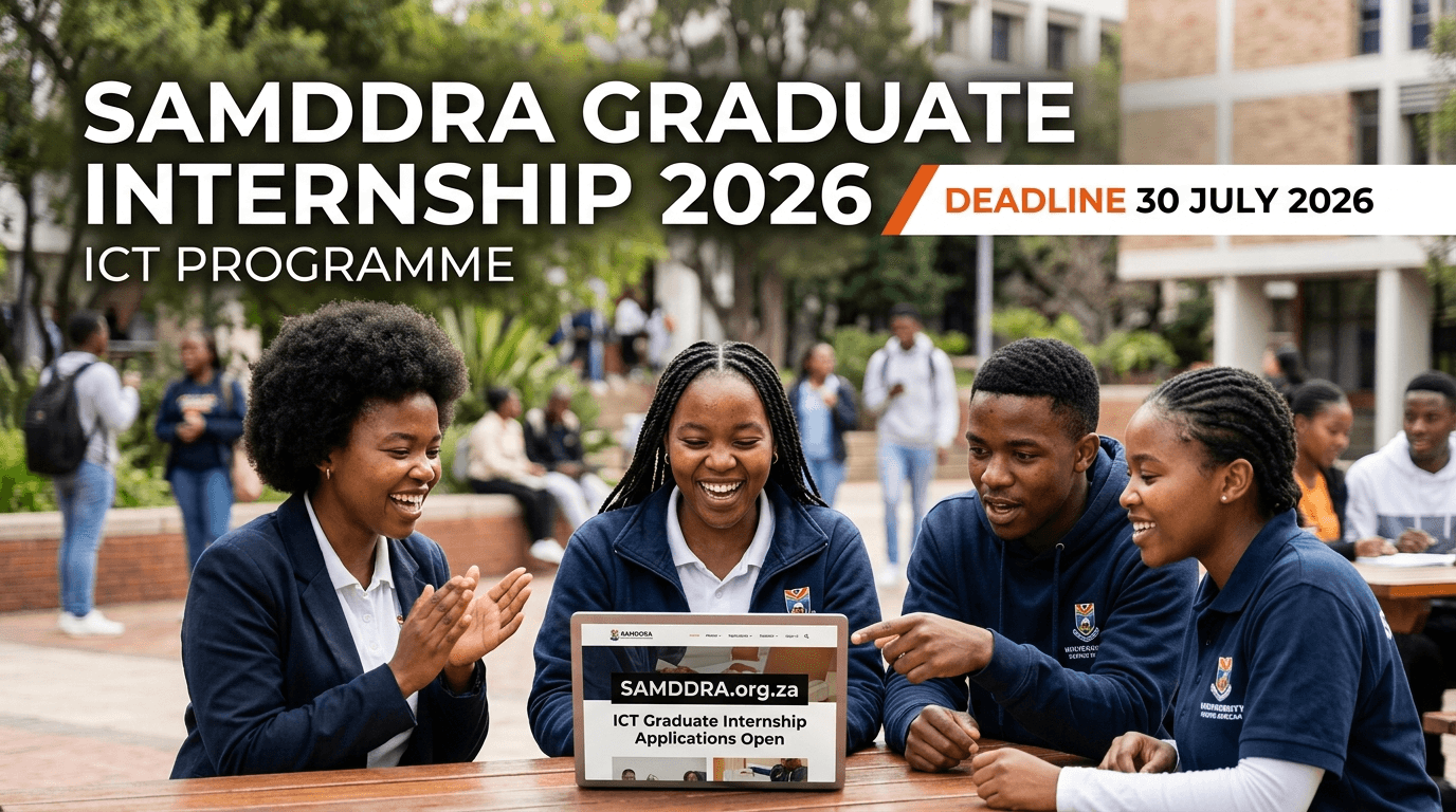 SAMDDRA Graduate Internship 2026 – ICT – Deadline 30 July 2026