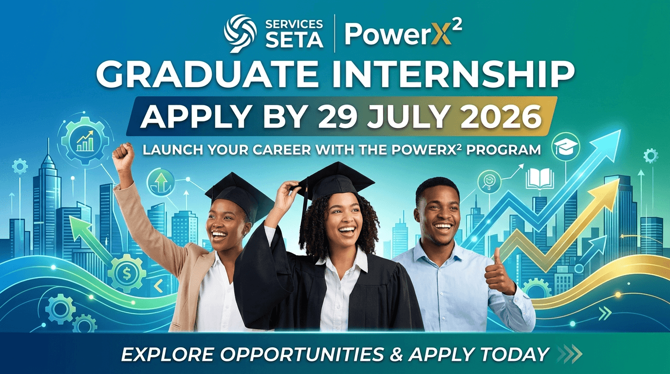 Services SETA PowerX² graduate internship – apply by 29 July 2026