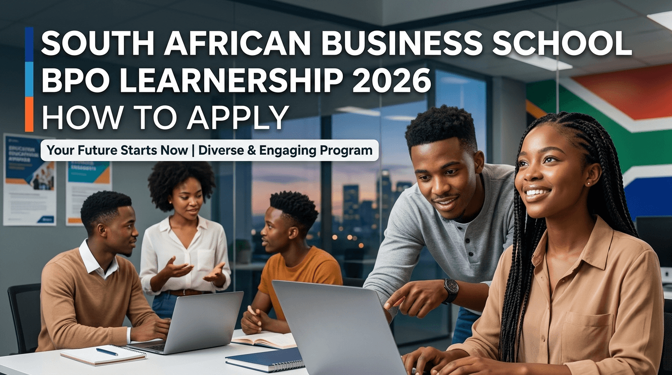 South African Business School BPO Learnership 2026 – How to Apply