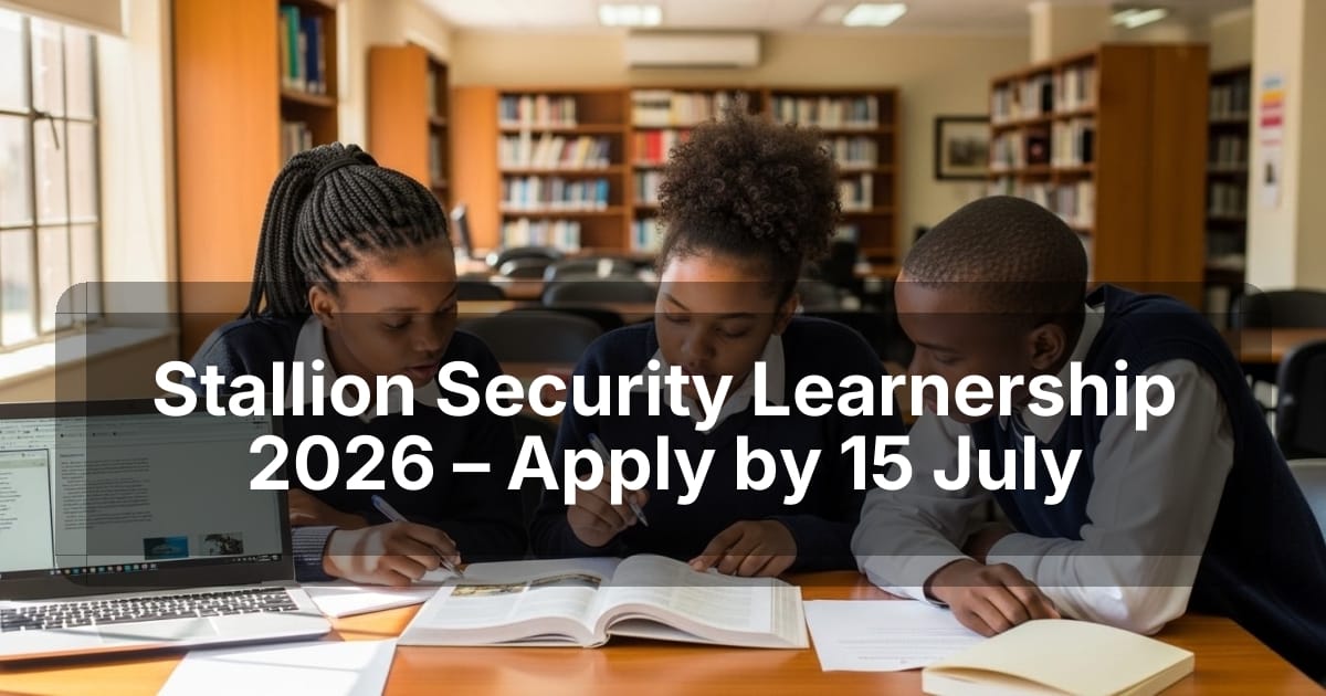 Stallion Security Learnership 2026 – Apply by 15 July