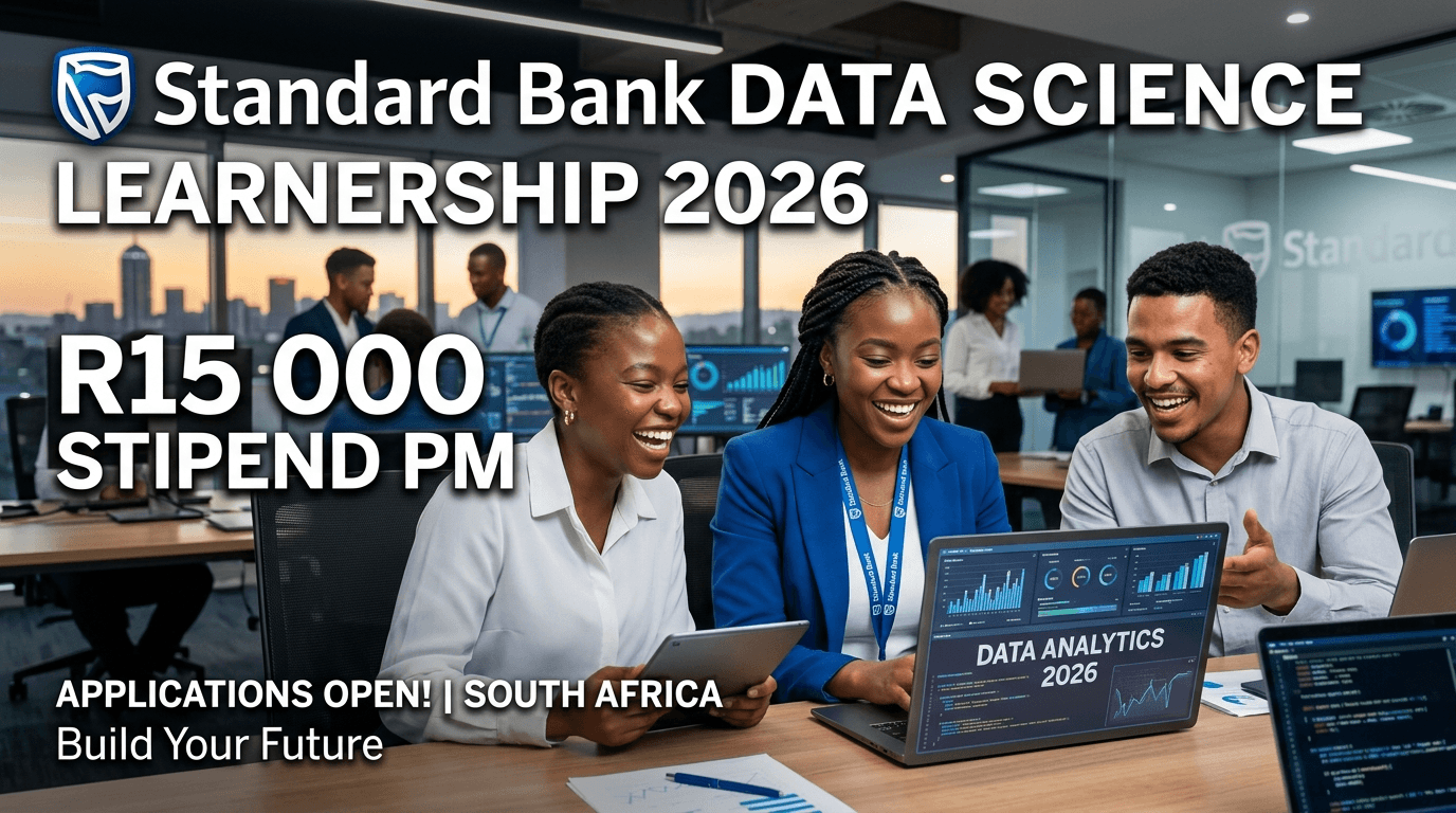 Standard Bank Data Science Learnership 2026 – R15 000 Stipend