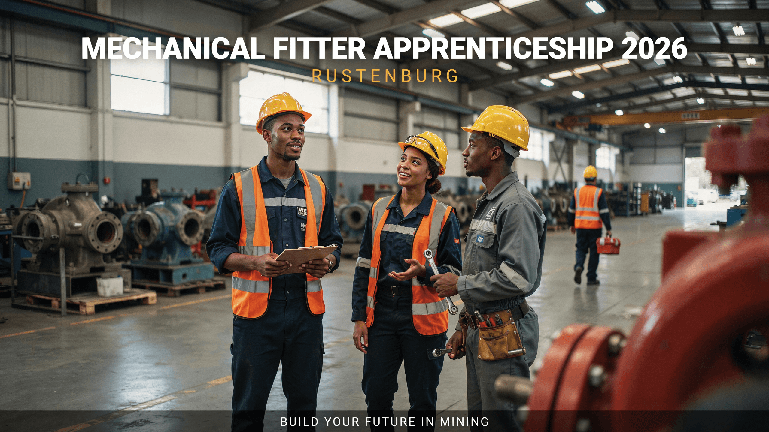 Weir Minerals Mechanical Fitter Apprenticeship 2026 – Rustenburg