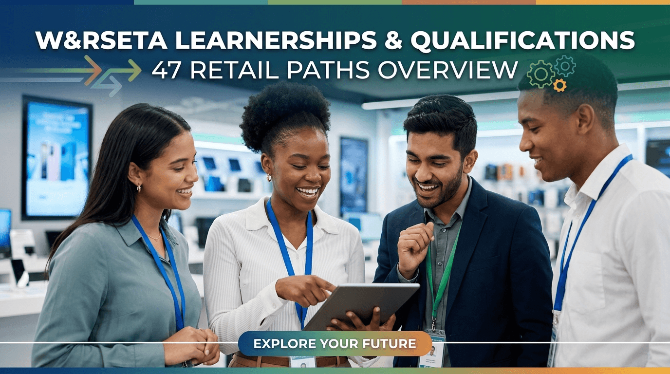W&RSETA Learnerships & Qualifications: 47 Retail Paths Overview