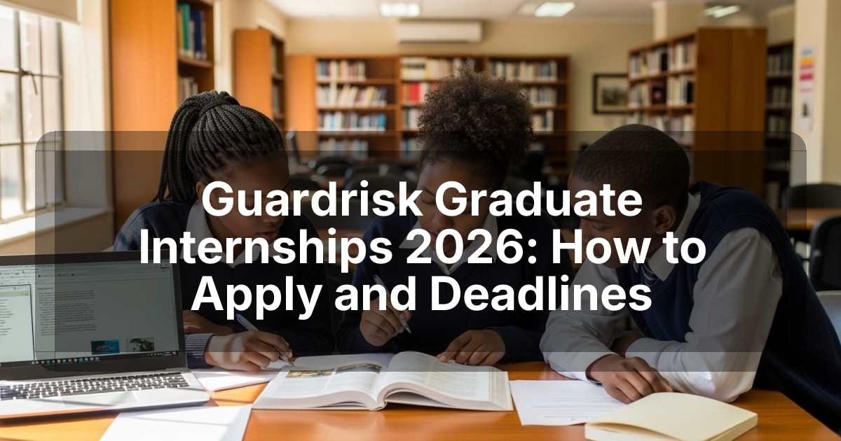 Guardrisk Graduate Internships 2026: How to Apply and Deadlines